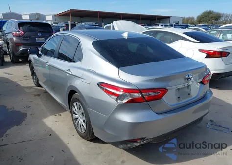 2019 Toyota Camry Hybrid Le z USA, uszkodzony, nr VIN 4T1B31HK9KU005720
